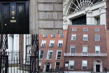 RIAI - Royal Institute of Architects of Ireland located at 8 Merrion Square, Dublin 2.